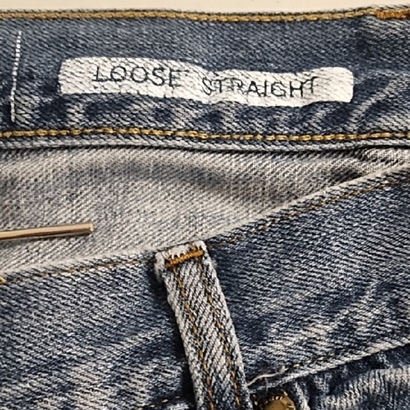 Urban Pipeline Blue Relaxed Jeans Medium Wash  40X30 - Picture 7 of 14